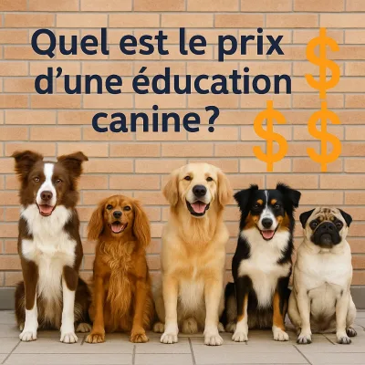 Prix d'une éducation canine chez Sylvain Duchesneau